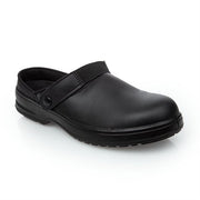 Slipbuster Cryzon Safety Clog PU Black - UK 7 EU 41