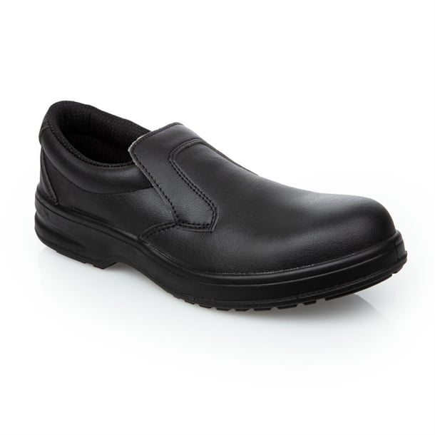 Slipbuster Koralis Safety Slip On Shoe Polyester Black - UK 4 EU 37