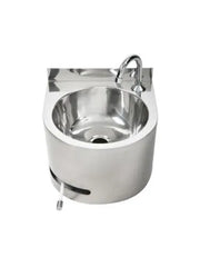 3monkeez Round Knee Operated Basin  No Temp Control Valve AB-KNEEHB-R - Hospitality Connect