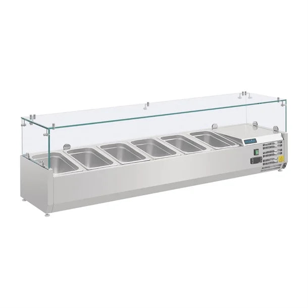 Polar G-Series Countertop Prep Fridge - 6 x GN 1/4 - Hospitality Connect