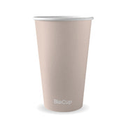 BIOPAK 510ml / 16oz (90mm) Stone Single Wall BioCup 1000 Units - Hospitality Connect