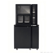 Tevera  260L black Automatic Beer Cooling Machine ABC-260-4TB