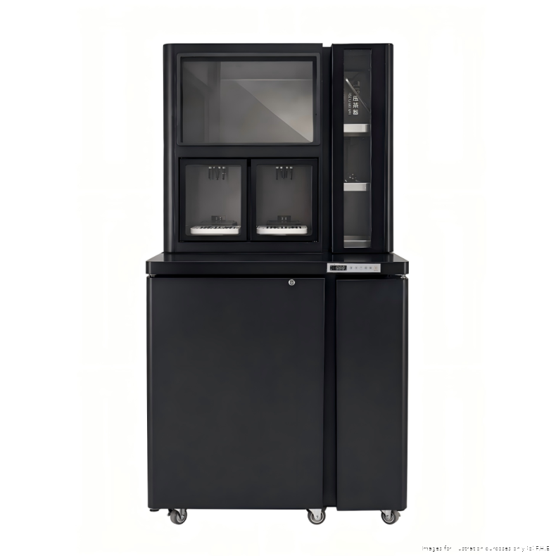 Tevera  260L black Automatic Beer Cooling Machine ABC-260-4TB