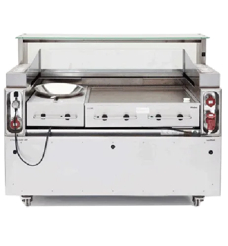 Rieber acs 1500 d3 - Air Cleaning System, 3 Element Mobile Cooking Module - Edge Extraction - Hospitality Connect