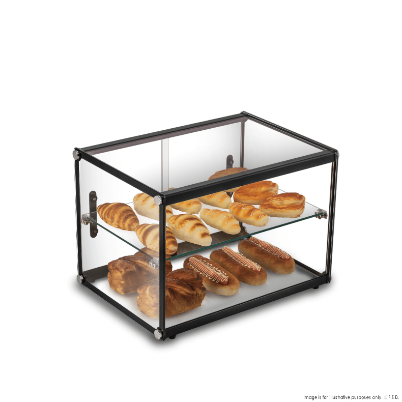 Bonvue Pre-assembled Two Layer Ambient Showcase - AD2-830 - Hospitality Connect