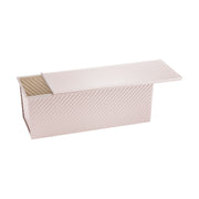 Chefmade Corrugated Loaf Pan with Cover1kg - 34cm