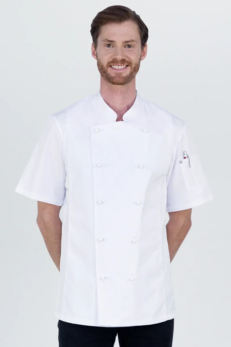 Aussie Chef Alex Cool Mesh White -S Jacket