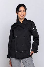 Aussie Chef Alex Press Stud Black-2XL Jacket