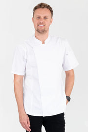 Aussie Chef Alex Zipper White-S Jacket