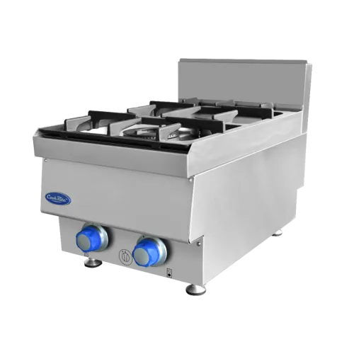 Cookrite 2 Burner cook top 650mm AT65G2G - Hospitality Connect