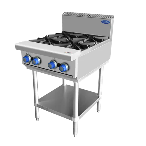 Cookrite 4 Burner Cook Top with Stand AT80G4G-F - Hospitality Connect