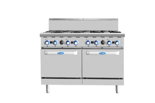 Cookrite 8 Burner with Oven AT80G8G-O - Hospitality Connect
