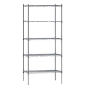 14307EPL Atlas Shelving 4 Shelf Wire Shelving 760mmW x 355mmD x 1880mmH - Hospitality Connect