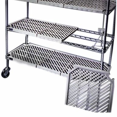 PM21547EPL5 Atlas Shelving 5 Shelf Plastic Matt Shelving 1370mmW x 535mmD x 1880mmH - Hospitality Connect