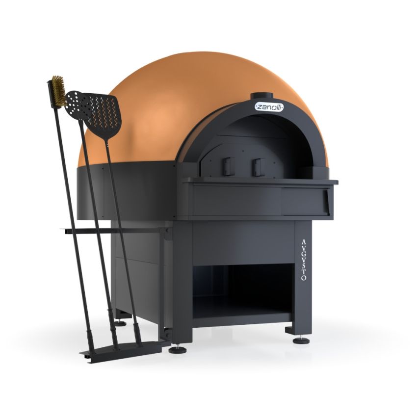 Zanolli Avgvsto PR gas Rotating Dome 12 Pizza Oven with Patented AIR TRAP system AVM0G02A-1