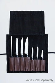 Aussie Chef Axil Leather 7 Pocket Brown Bag