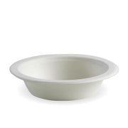 BIOPAK  470ml / 16oz White Plant Fibre BioBowl 1000 Units - Hospitality Connect