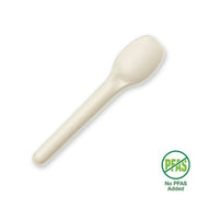 BIOPAK 11cm Plant Fibre Teaspoon 3000 units - Hospitality Connect