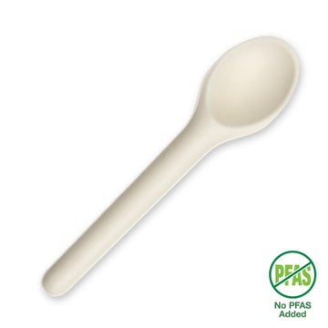 BIOPAK 15cm Plant Fibre Spoon 1000 units - Hospitality Connect