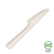 BIOPAK 15cm Plant Fibre Knife 1000 units - Hospitality Connect