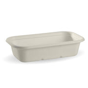 BIOPAK 1,000ml White Plant Fibre Takeaway Base 500 Units - Hospitality Connect