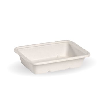 BIOPAK 500ml White Plant Fibre Takeaway Base 500 Units - Hospitality Connect
