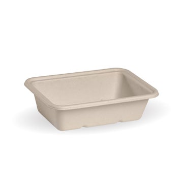Biopak 600ml Natural Plant Fibre Takeaway Base 500 Units - Hospitality Connect