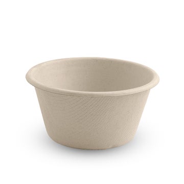 BIOPAK 120ml Natural Plant Fibre Sauce BioCup 1000 Units