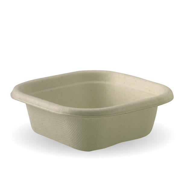 BIOPAK 280ml Natural Plant Fibre Takeaway Base 600 Units