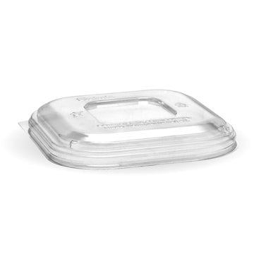 BIOPAK 280-630ml Clear PLA Takeaway Lid 600 Units