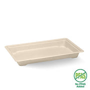 Biopak Large Plant Fibre Sushi Tray 600 Units - Hospitality Connect
