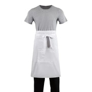 Whites Chefs Whites Bistro Apron White - 1000x700mm 39.4x27.5"B132 - Hospitality Connect