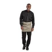 Whites Chefs Whites Short Bistro Apron Olive - 750x373mm 29.5x14.7"B431 - Hospitality Connect