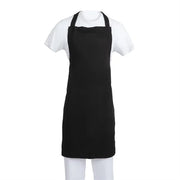 Whites Chefs Whites Black Bib Apron XLB887 - Hospitality Connect