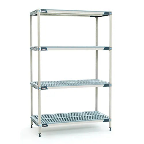 Metro Max Q 24 x 48 - 4 Mat Style Shelves, 4 Posts MAXQ.4T74.2448