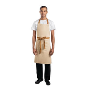 Southside Bib Apron Khaki Beige - 1000x700mm