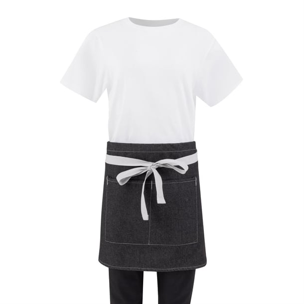 Southside Waist Apron Denim Black - 700x430mm