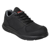 Slipbuster Hawren Trainer Microfibre Black - UK 10 EU 44