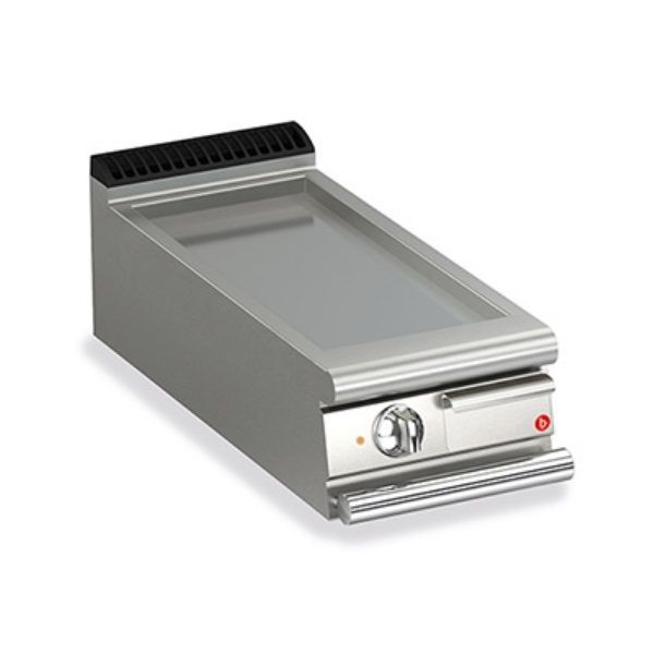 BARON 1 Burner Electric Fry Top With Smooth Mild Steel Plate Q90SFT/E400 - Hospitality Connect