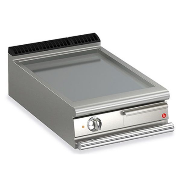 BARON 1 Burner Electric Fry Top With Smooth Mild Steel Plate Q90SFT/E600 - Hospitality Connect