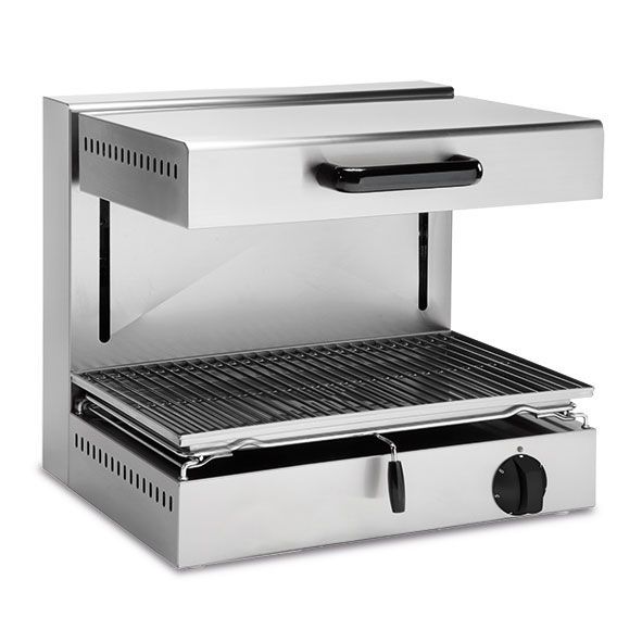 BARON Adjustable Height Electric Salamander Grill With 400 x 350 mm Cooking Surface - Hospitality Connect