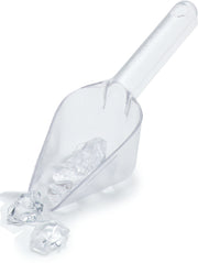 430607 Carlisle Clear Polycarbonate Scoop 180mL - Total Length 276mm - Pack of 12 - Pack price - Hospitality Connect