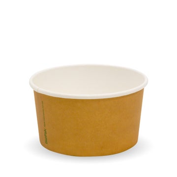 BIOPAK 150ml / 5oz Ice Cream BioCup  1000 Units - Hospitality Connect