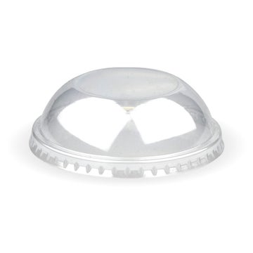 BIOPAK 240ml / 8oz PET Dome Ice Cream BioCup Lid 1000 Units - Hospitality Connect