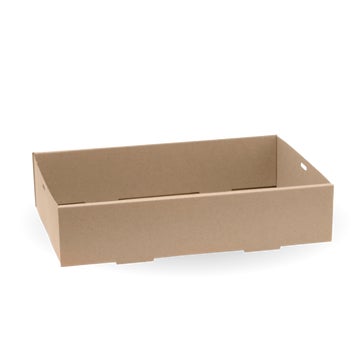 Biopak Medium BioBoard Catering Tray Base 100 units