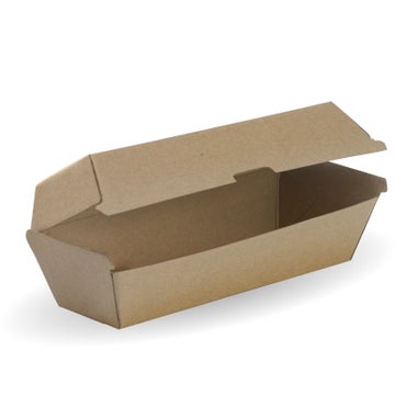 Biopak Hot Dog BioBoard Box 400 Units