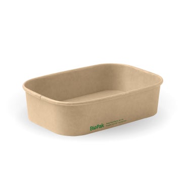 BIOPAK 500ml Kraft BioBoard Takeaway Base 300 Units - Hospitality Connect