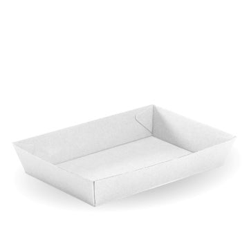 Biopak Bioboard White Tray #4 250 Units