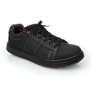 Slipbuster Yuvo Safety Trainer Nubuck Black - UK 5 EU 38