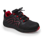 Slipbuster Gravon Safety Trainer Nylon Mesh Black - UK 10 EU 44